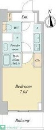 グランドゥール名駅西(旧ルネフラッツ名駅西)の物件間取画像